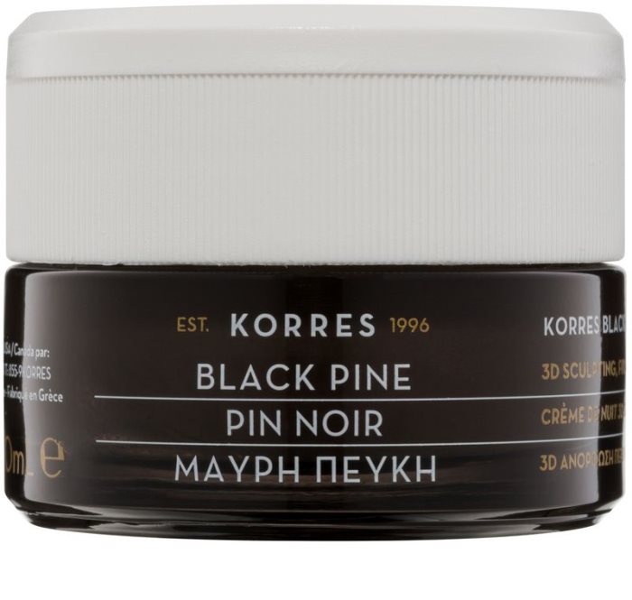 Korres Black Pine zpevňující noční krém s liftingovým efektem notino.cz