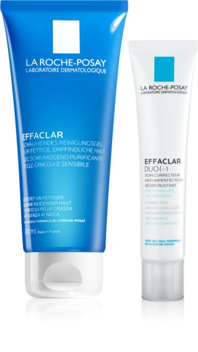 La Roche Posay Creme Für Fettige Haut La Roche-Posay Effaclar vorteilhafte Packung II. (für fettige und