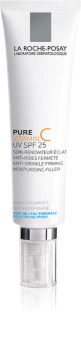 Crème Anti-Rides La Roche-Posay Pure Vitamine C 40 Ml - Intensive, Riche En Acide Hyaluronique