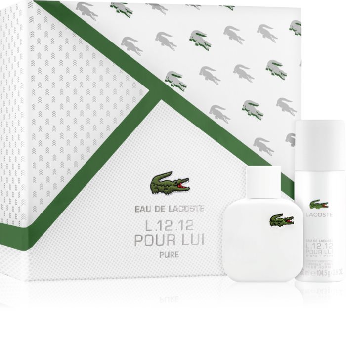 Lacoste Eau de Lacoste L.12.12 Blanc coffret cadeau IX. pour homme