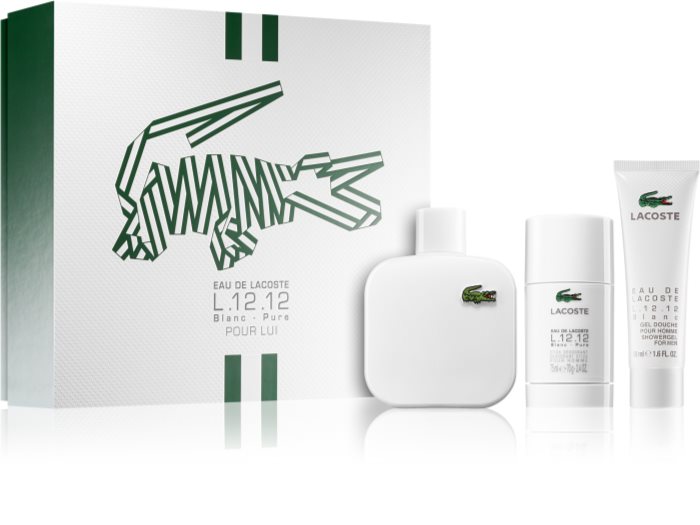 Lacoste Eau de Lacoste L.12.12 Blanc coffret cadeau I. pour homme