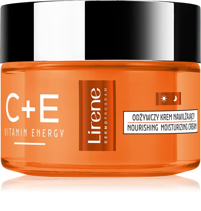 Lirene C+E Vitamin Energy crème visage nutrition et hydratation notino.fr