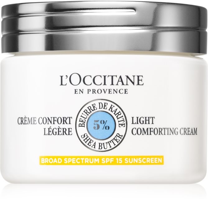 L’Occitane Shea Butter Light Comforting Cream creme facial suave com