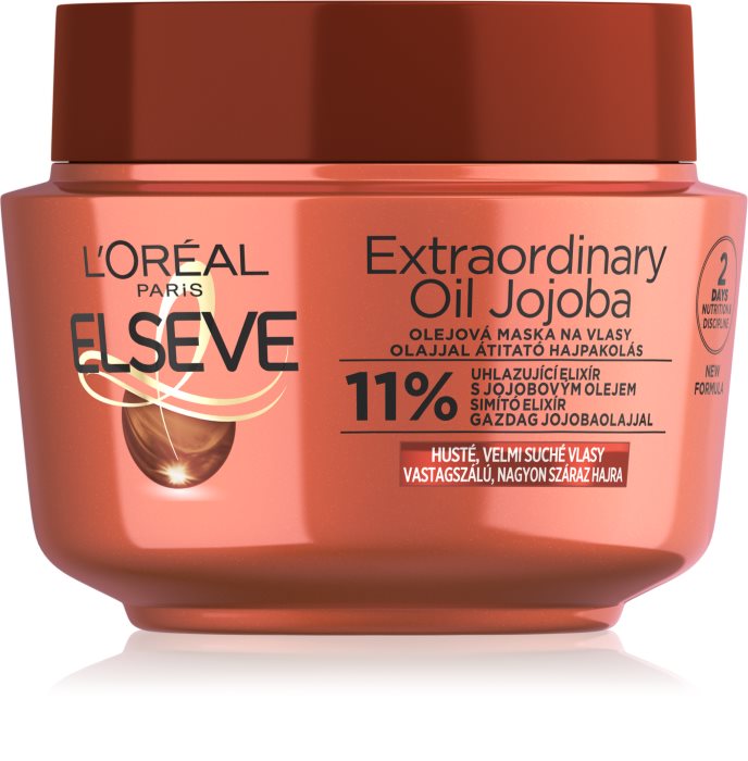 L’Oréal Paris Elseve Extraordinary Oil máscara para cabelo seco notino.pt
