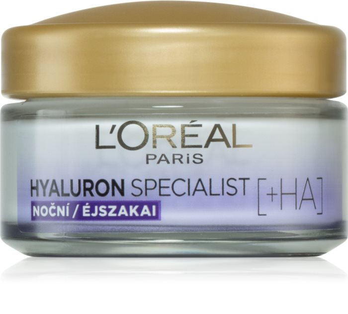 L’Oréal Paris Hyaluron Specialist krem wypełniający zmarszczki na noc