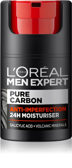 LOréal Paris Men Expert Pure Carbon crème de jour hydratante anti imperfections de la peau