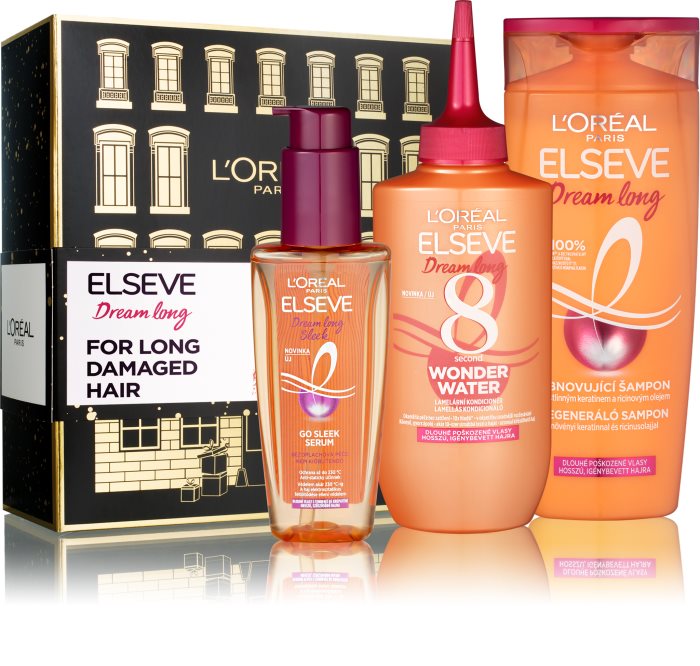 L’oréal paris elseve dream long coffret cadeau (pour cheveux cassants