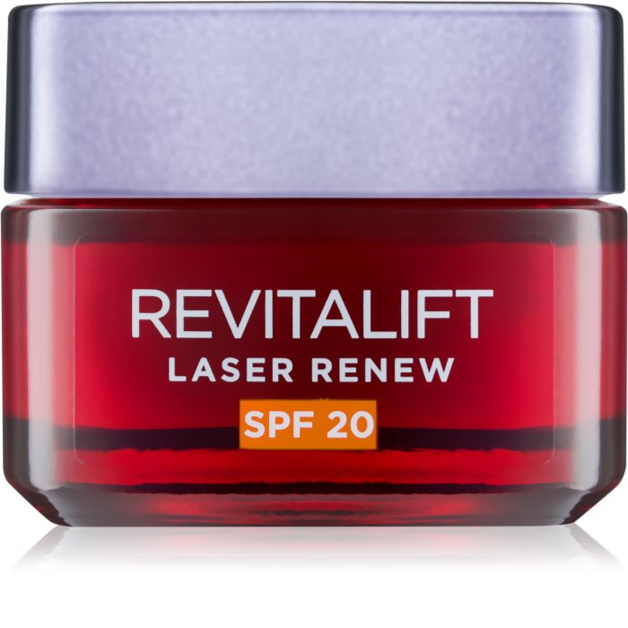 LâOrÃ©al Paris Revitalift Laser Renew Anti-Wrinkle Day Cream SPF 20 | notino.co.uk