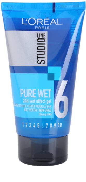 L’oréal paris studio line pure wet gel cheveux effet mouillé | notino.fr