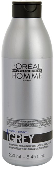 L’oréal professionnel homme grey shampoing pour cheveux gris | notino.fr