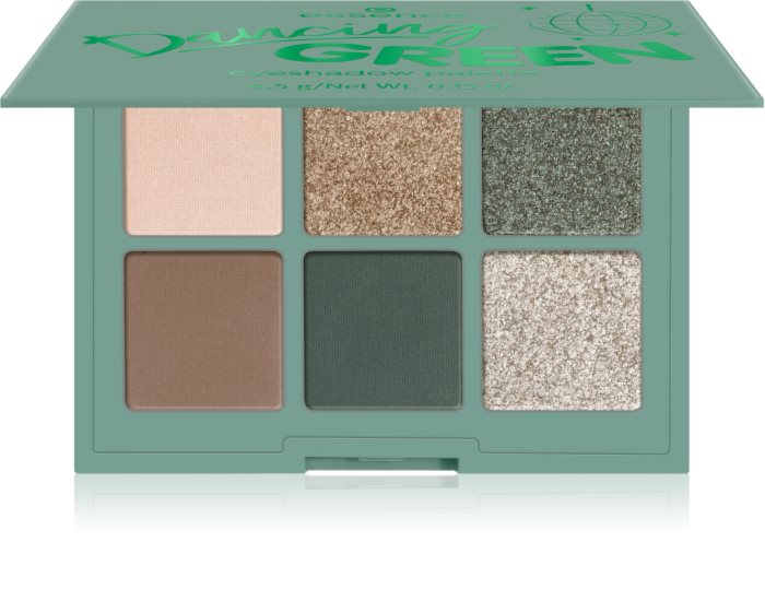 Essence Dancing Green Eyeshadow Palette notino.co.uk