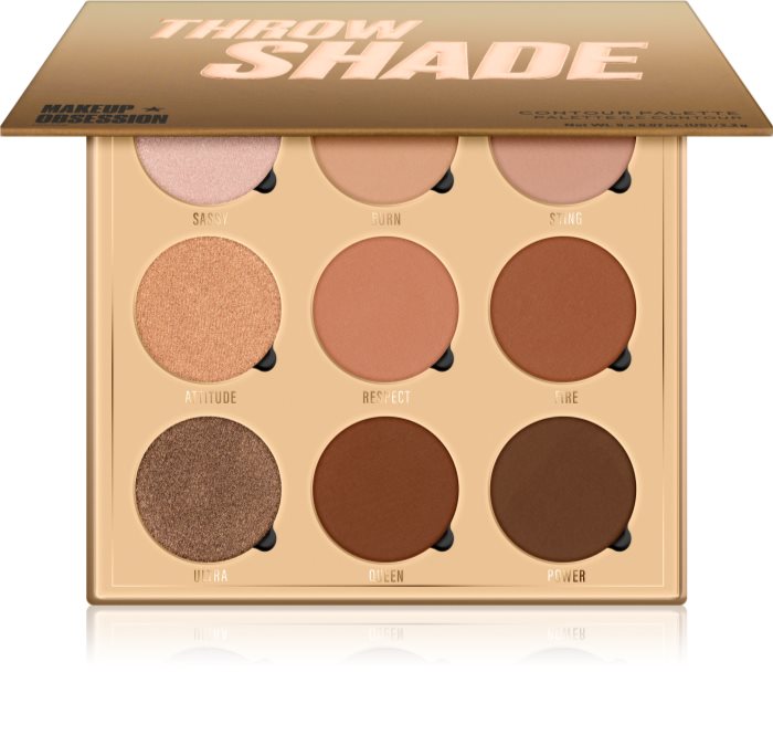 Makeup Obsession Throw Shade palette contouring notino.it