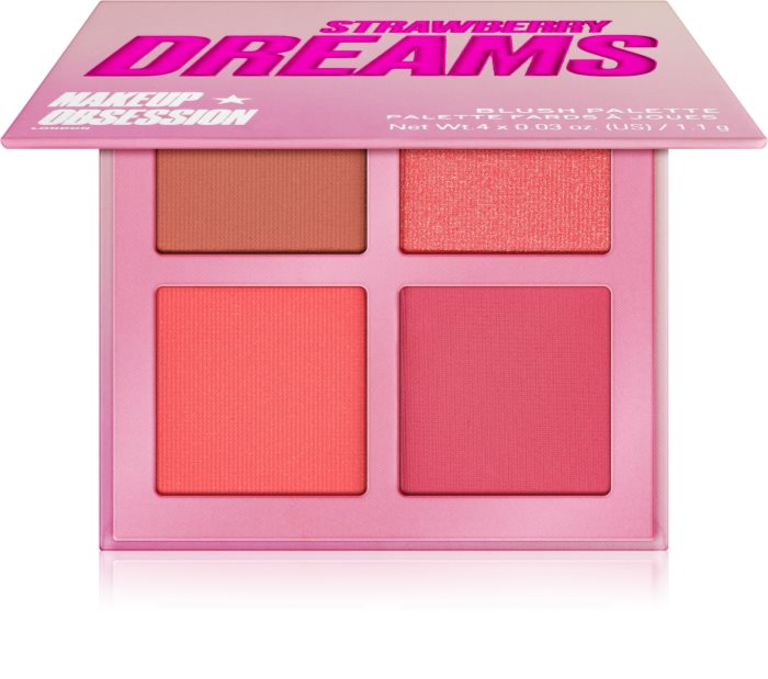 Makeup Obsession Blush Crush paleta róży do konturowania