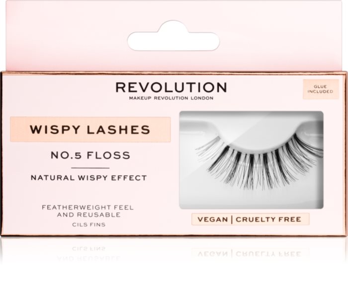 Makeup Revolution False Lashes Wispy StickOn Eyelashes notino.co.uk