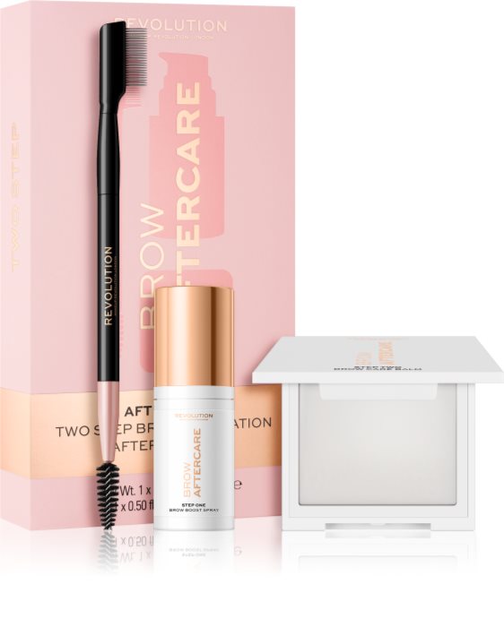 Makeup Revolution Brow Lamination Aftercare & Grow Brow Kit notino.co.uk