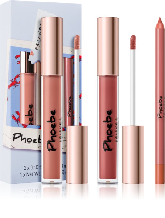 Makeup Revolution X Friends Lip Set Rachel Shade notino.co.uk