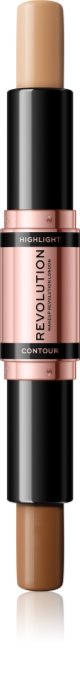 Makeup Revolution Fast Base Two Tone Contouring Stick Uk 3955