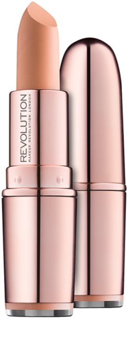 Makeup Revolution Iconic Matte Nude Lipstick Wishful 