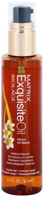 Matrix Biolage Exquisite Softening Treatment Monoi Oil Blend For Coarse ...
