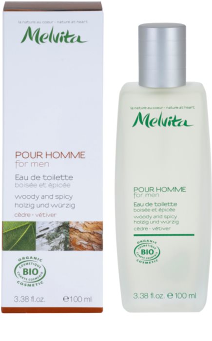 Melvita Pour Homme Eau De Toilette For Men Cedar Vetiver Notino co uk