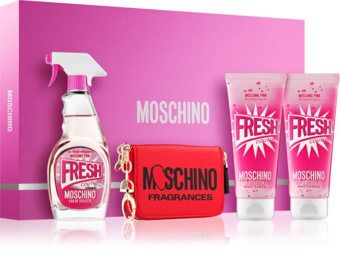 Moschino Pink Fresh Couture Gift Set III. for Women notino.co.uk