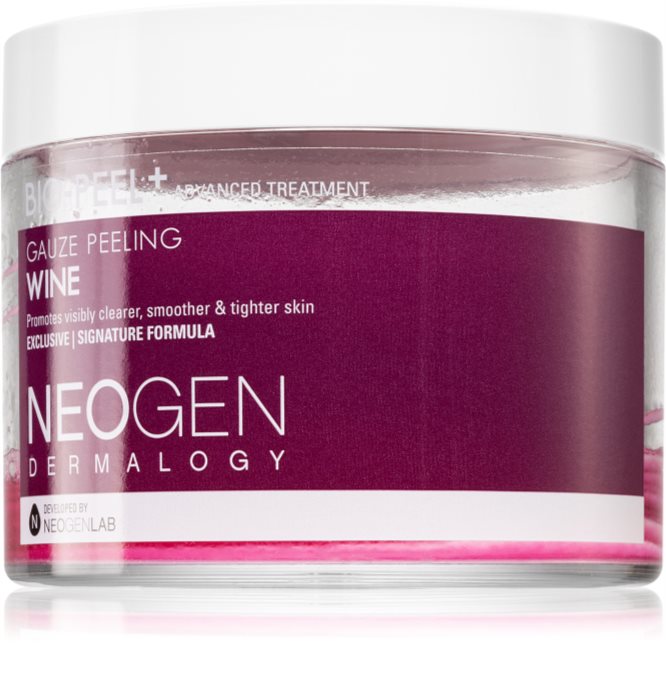 Neogen Dermalogy Bio-Peel+ Gauze Peeling Wine Exfoliating Cotton Pads ...