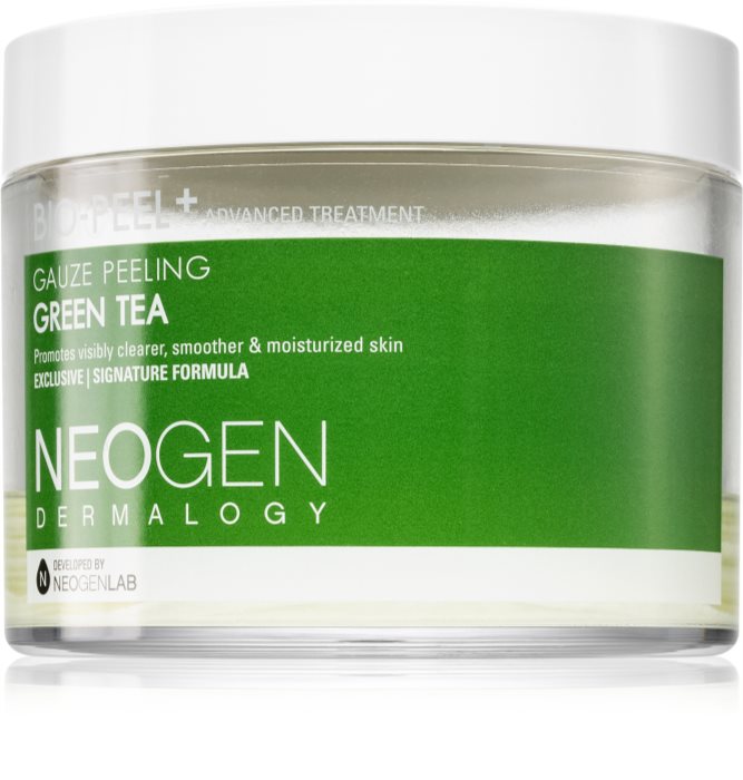 Neogen Dermalogy Bio-Peel+ Gauze Peeling Green Tea Exfoliating Cotton ...