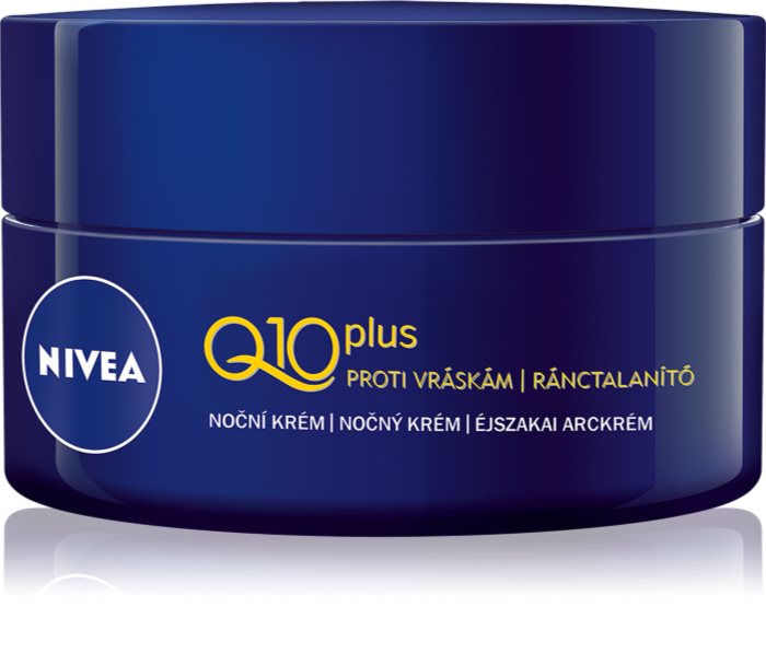 Evita Q10 Anti-Falten Nachtcreme – Mit Kollagen & Hyaluron, Für Regeneration