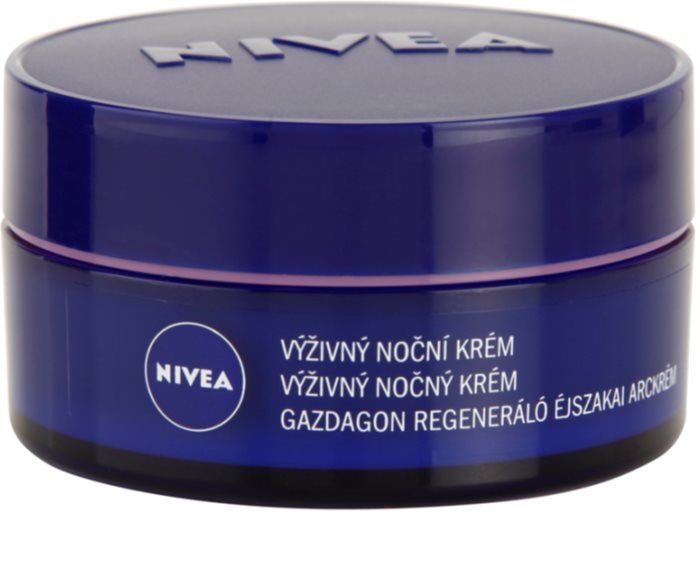 Creme Nivea Pour Quelle Type De Peau Nivea Face crème de nuit nourrissante pour peaux sèches à sensibles