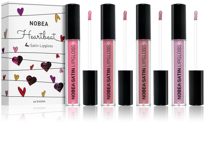 NOBEA Heartbeat Lipgloss Set Notino ie