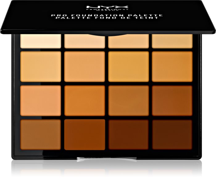 NYX Professional Makeup Pro Foundation Palette palette contouring