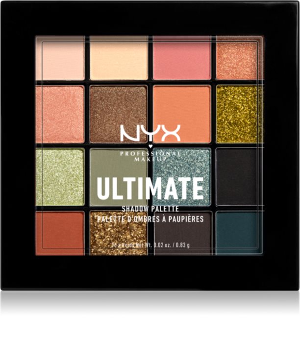 Nyx Professional Makeup Ultimate Shadow Palette De Fards Paupi Res Notino Fr