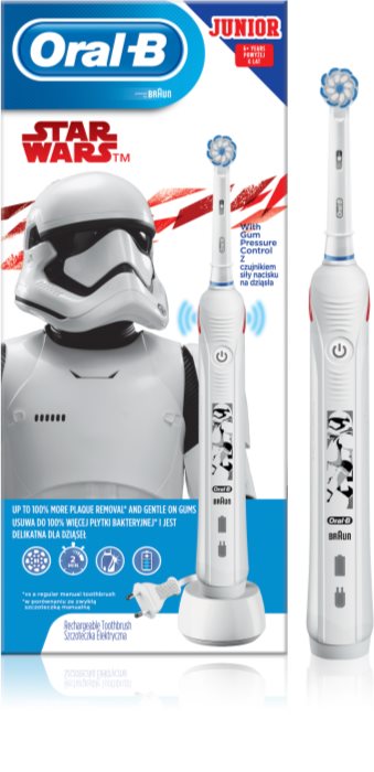 Oral B Junior 6+ Star Wars Electric Toothbrush | Notino.co.uk