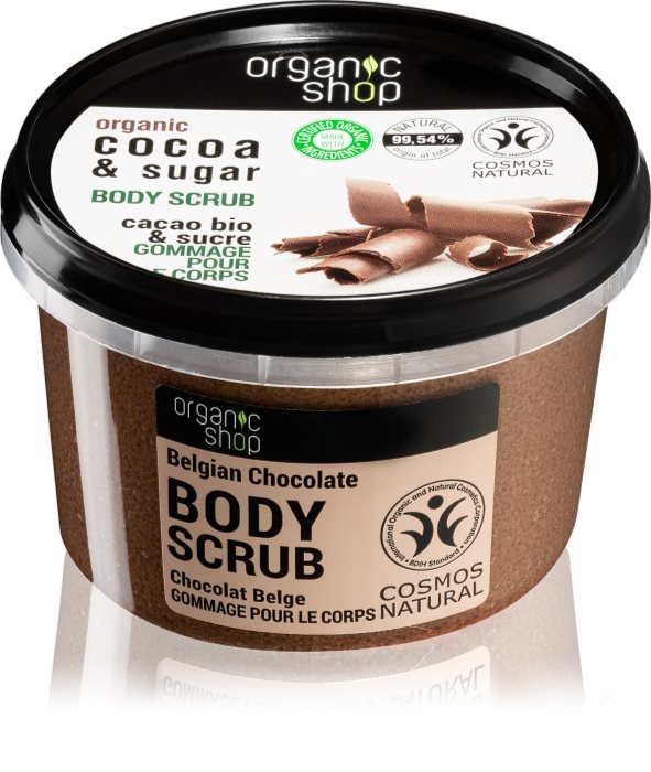 Organic Shop Body Scrub Cocoa & Sugar gommage corps notino.be