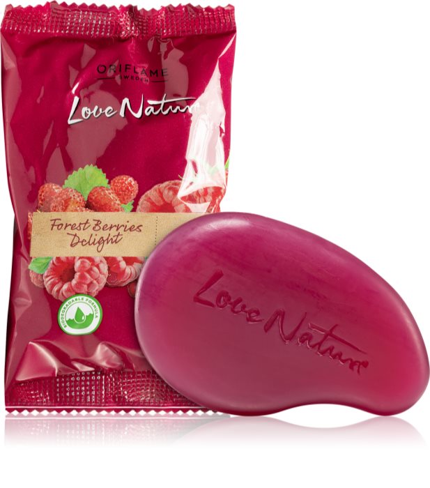 Oriflame Love Nature Forest Berries Delight jabón sólido notino.es