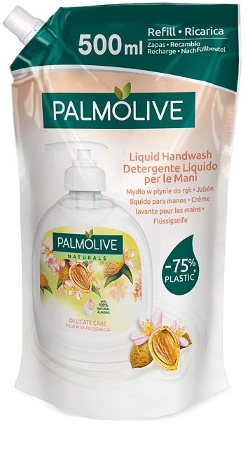 Palmolive Naturals Delicate Care sabão liquido para mãos recarga ...