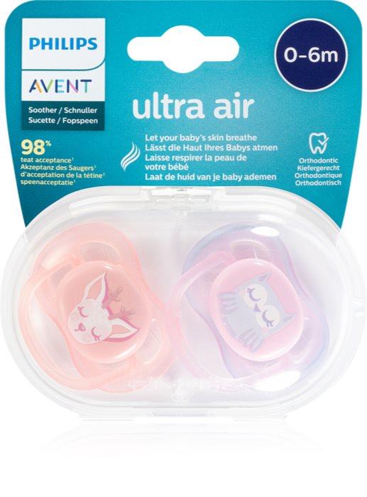 Philips Avent Soother Ultra Air 06 m dummy notino.co.uk