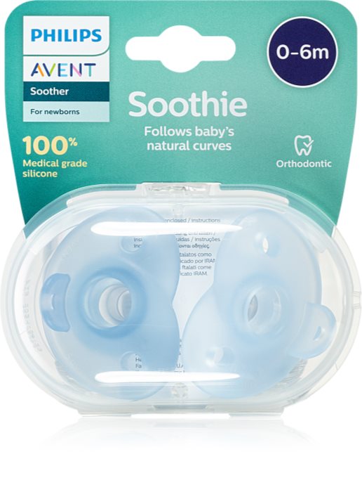Philips Avent Soother For Newborns 06 m tétine notino.fr