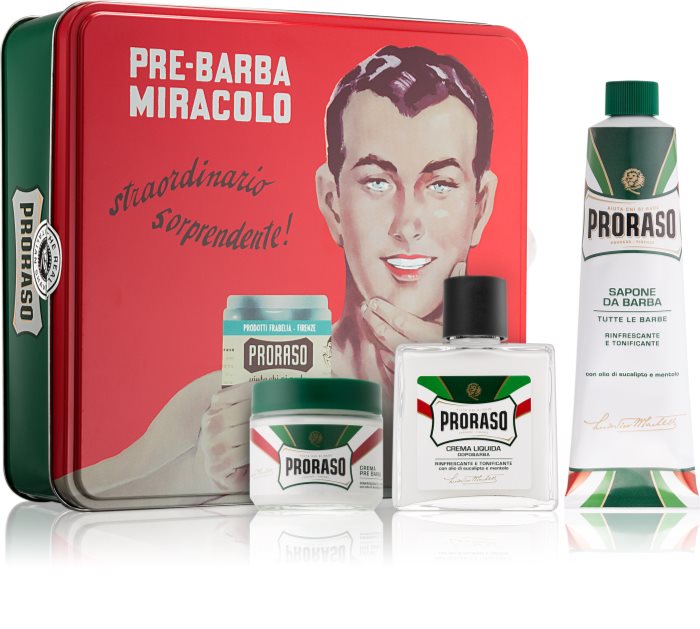 Proraso Green Shaving Kit for Men notino.co.uk