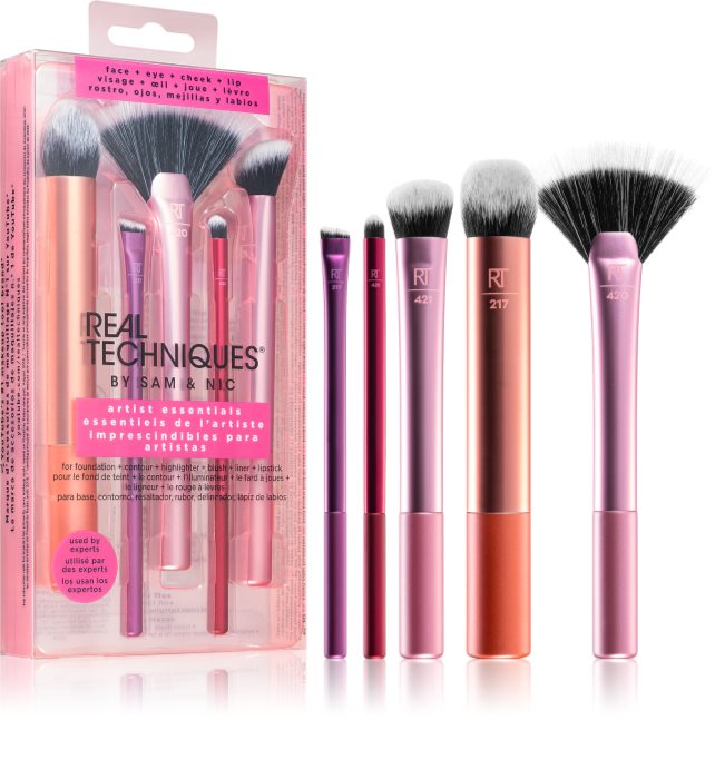 Real Techniques Artist Essentials set de pincéis notino.pt