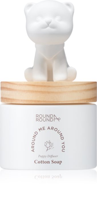 ROUND A‘ROUND Puppy Refreshing Pome - Cotton Soap aroma diffuser with ...