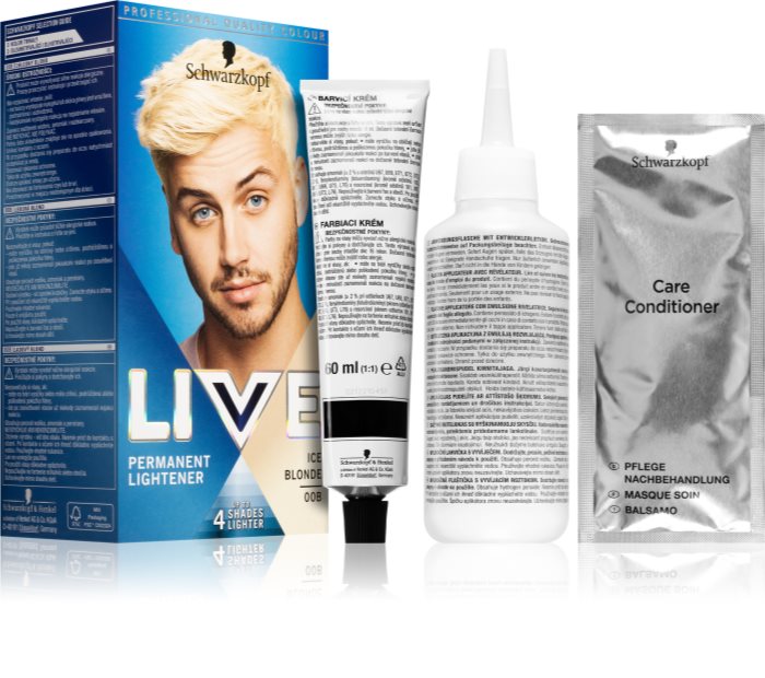 Schwarzkopf LIVE Men Permanent Hair Dye for Men | notino.co.uk