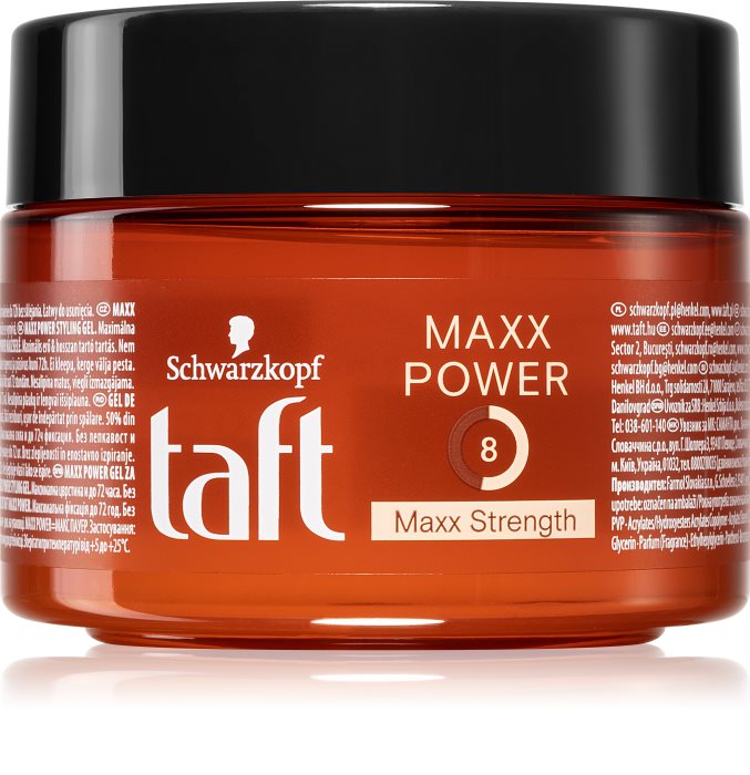 Schwarzkopf Taft MaXX Power gel per capelli fissante forte notino.it