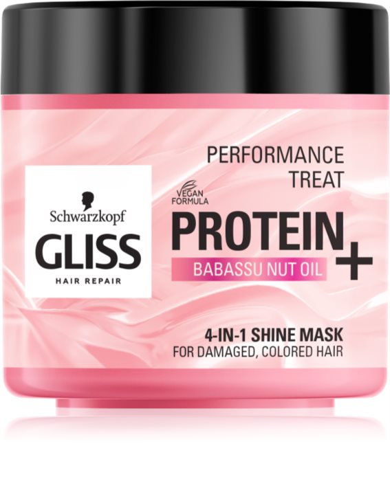 Schwarzkopf Gliss Protein Masque Illuminateur Pour Cheveux Colorés Et Abîmés Notinobe