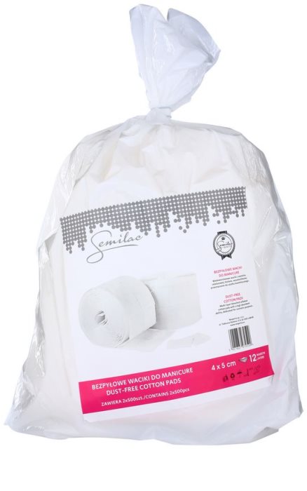 Semilac Accessories Cellulose Cotton Pads Notino ie