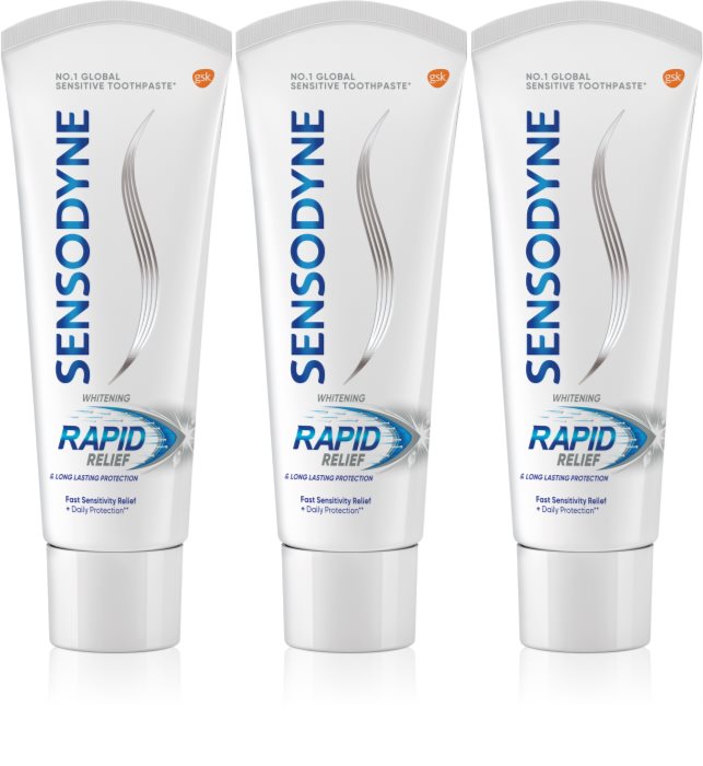 Sensodyne Rapid Whitening Whitening Toothpaste For Sensitive Teeth