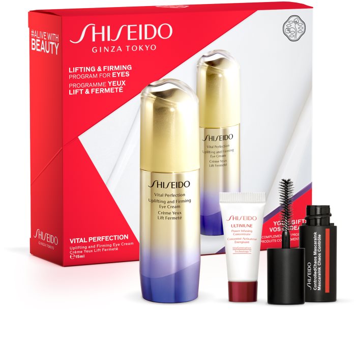 Shiseido Vital Perfection Uplifting & Firming Eye Cream Gift Set (Anti
