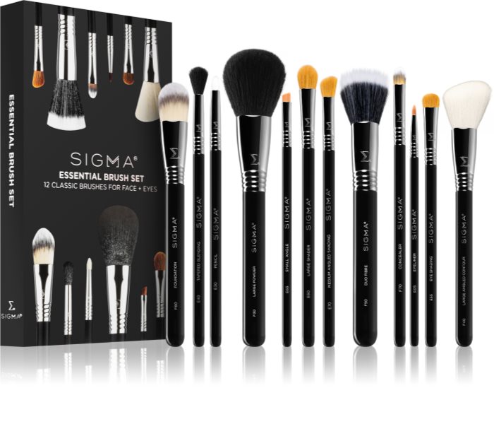 Sigma Beauty Essential Brush Set набір щіточок для макіяжу notino.ua