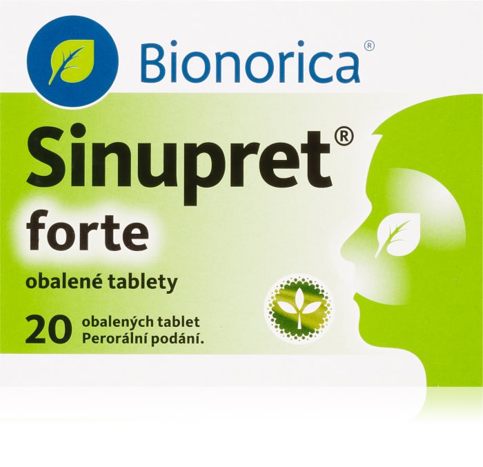 Sinupret Sinupret Forte obalené tablety notino.cz
