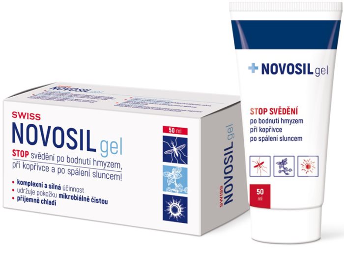 Swiss Novosil успокояващ гел против ухапвания от насекоми | notino.bg
